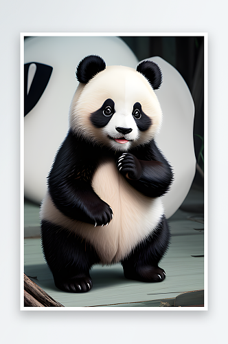 熊猫世界中的幸福守护者