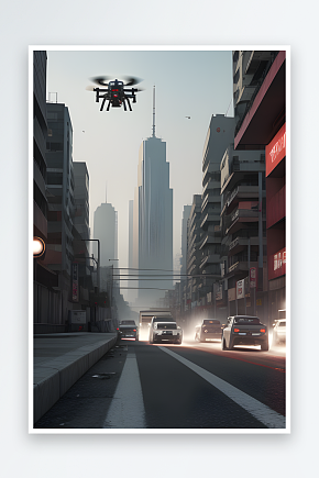 空中飞行器超越想象的未来科技素材下载-众图网