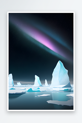 极地探索雪暴探险家与大气照明的视觉艺术