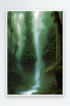 原始深林迷幻雨林的神秘探索