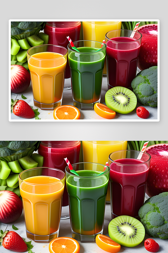 饮出健康果蔬汁的营养补给