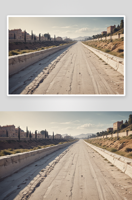 古罗马道路改造现代高速公路插图