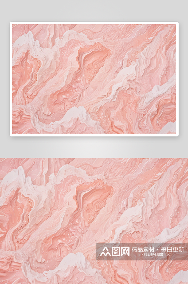 神奇的粉红色外星景观壁纸素材