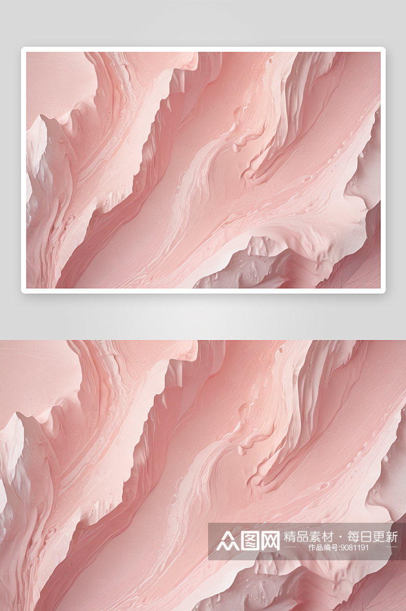 神奇的粉红色外星景观壁纸素材