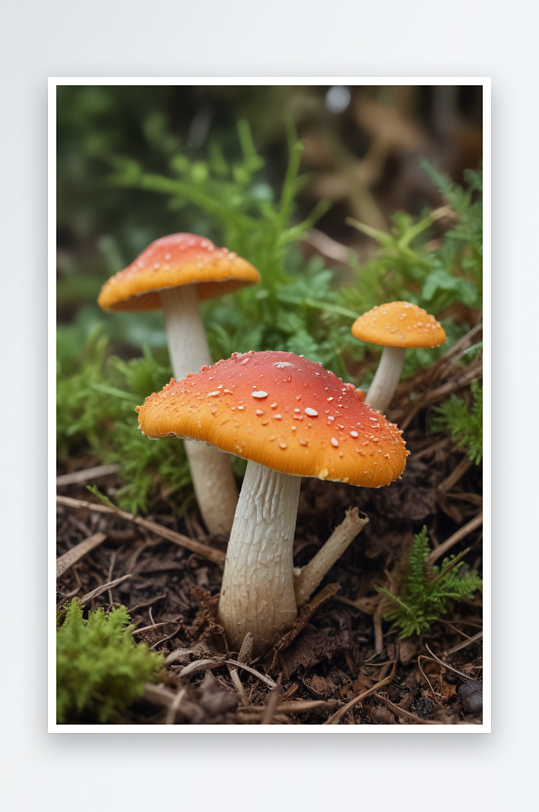 神秘森林的奇幻蘑菇