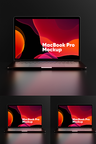 苹果笔记本展示样机MacbookPro