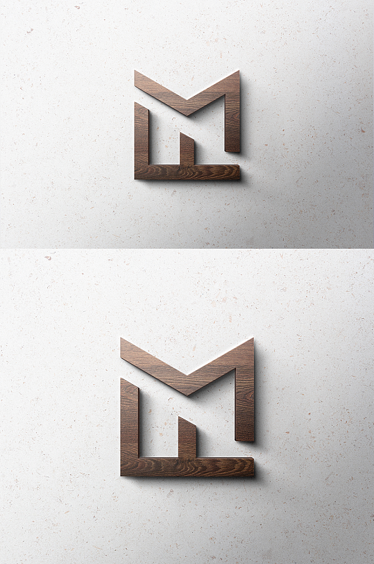 3d立体商标logo样机