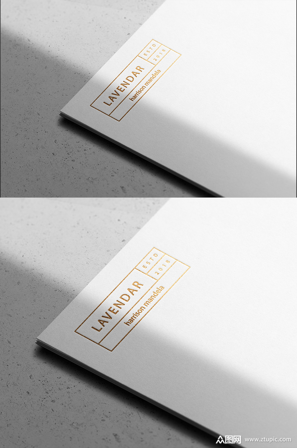 高品质uv压印烫金烫银工艺logo样机模板下载-编号2618480-众图网