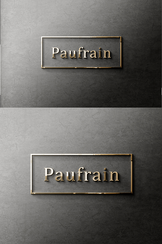 企业形象墙3D金属立体商标LOGO-众图网