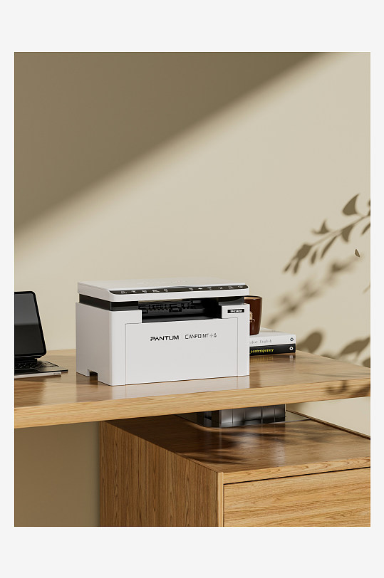 打印机场景oc渲染C4D-众图网