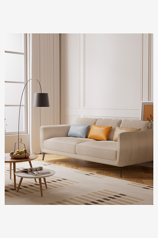 C4Doc渲染场景室内场景-众图网