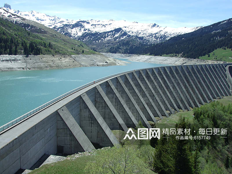 山峰冰雪山川自然风景摄影图片素材