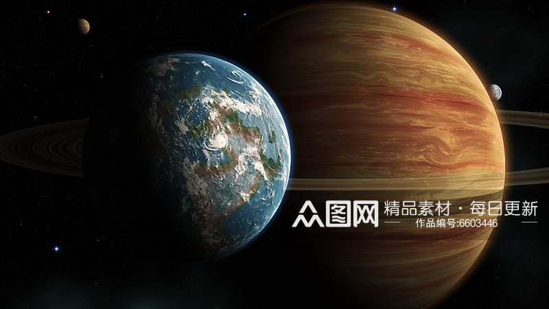 宇宙星空银河高清壁纸摄影图素材