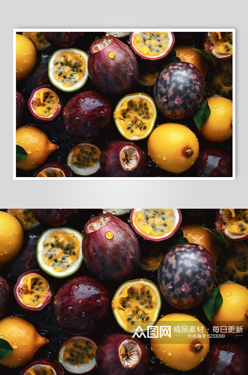 美味水果食品静物高清拍摄图素材