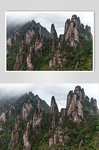 三清山景区风景摄影图