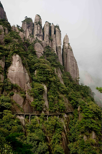 三清山景区风景摄影图