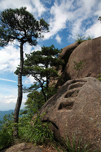 三清山景区风景摄影图