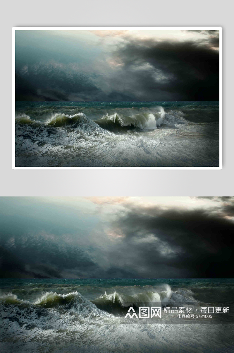 海浪浪花摄影图片素材
