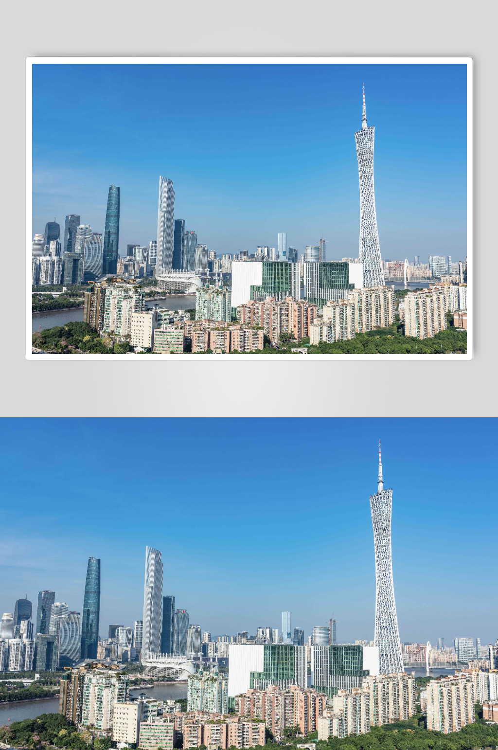 摄影图片广东省广州市地标小蛮腰素材