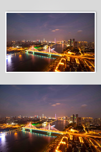 摄影图片广东省广州市海珠区海印大桥
