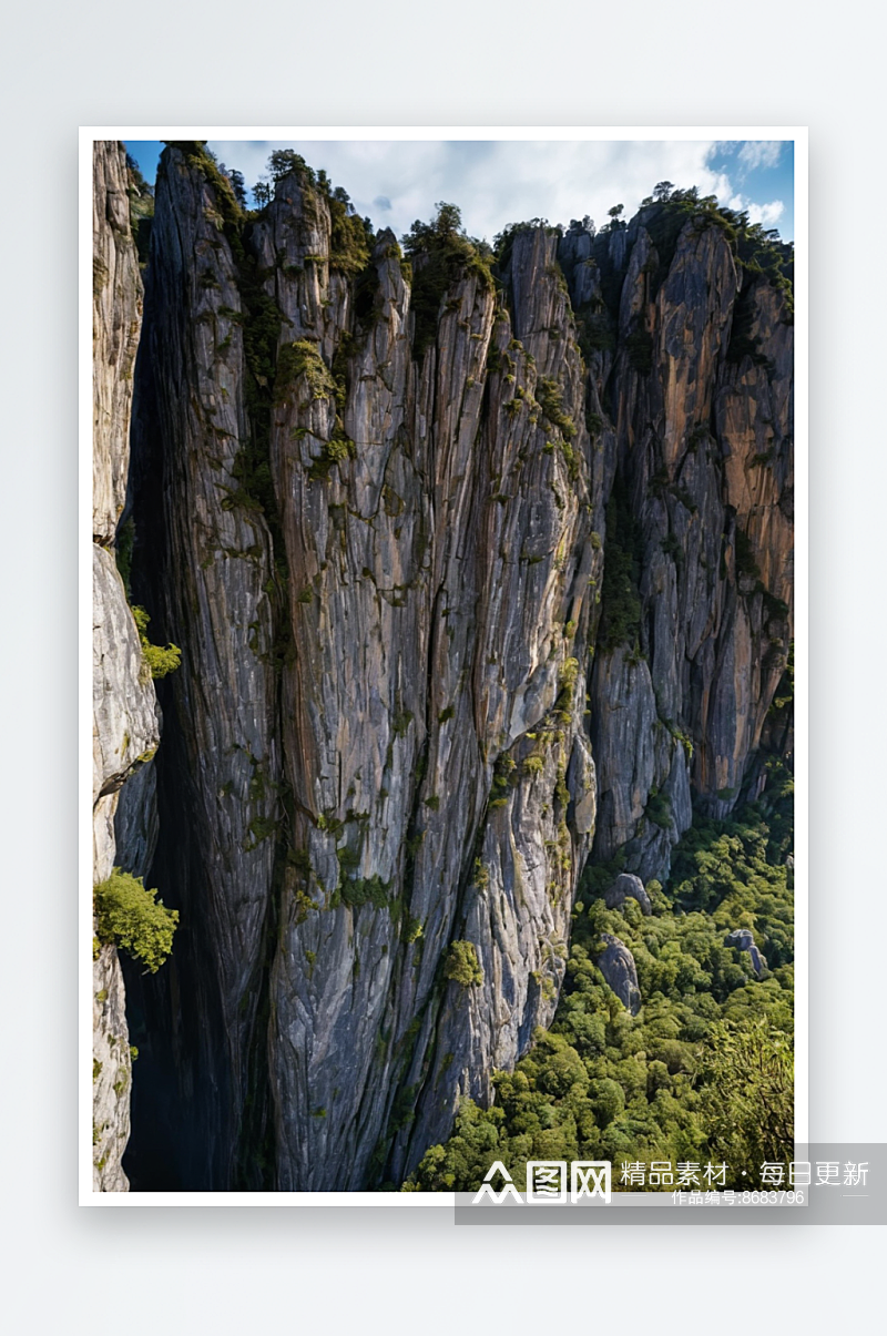 建筑白清爽壁纸自然山广告自然景旅行素材