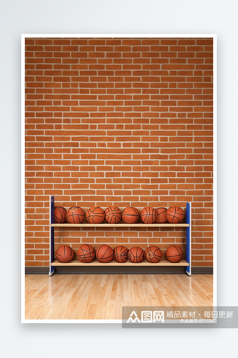 篮球健康运动足球场篮球场爱心气球素材