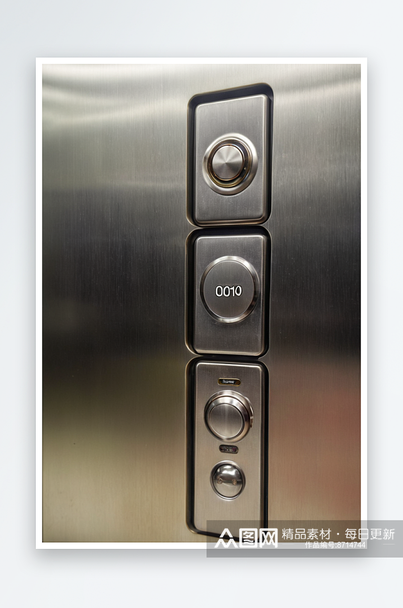 电梯按钮钢铁楼梯图片照片素材