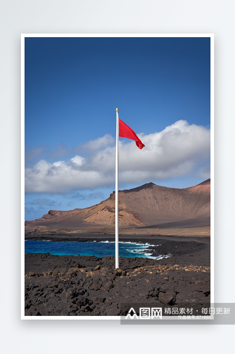 宝塔红旗旅游目的地建筑塔教堂塔景区素材