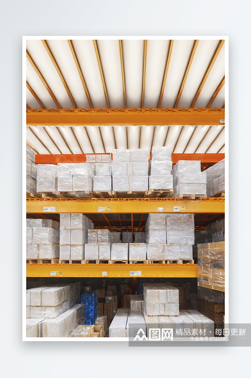 仓库安全运输手套箱子建筑材料标志图片素材