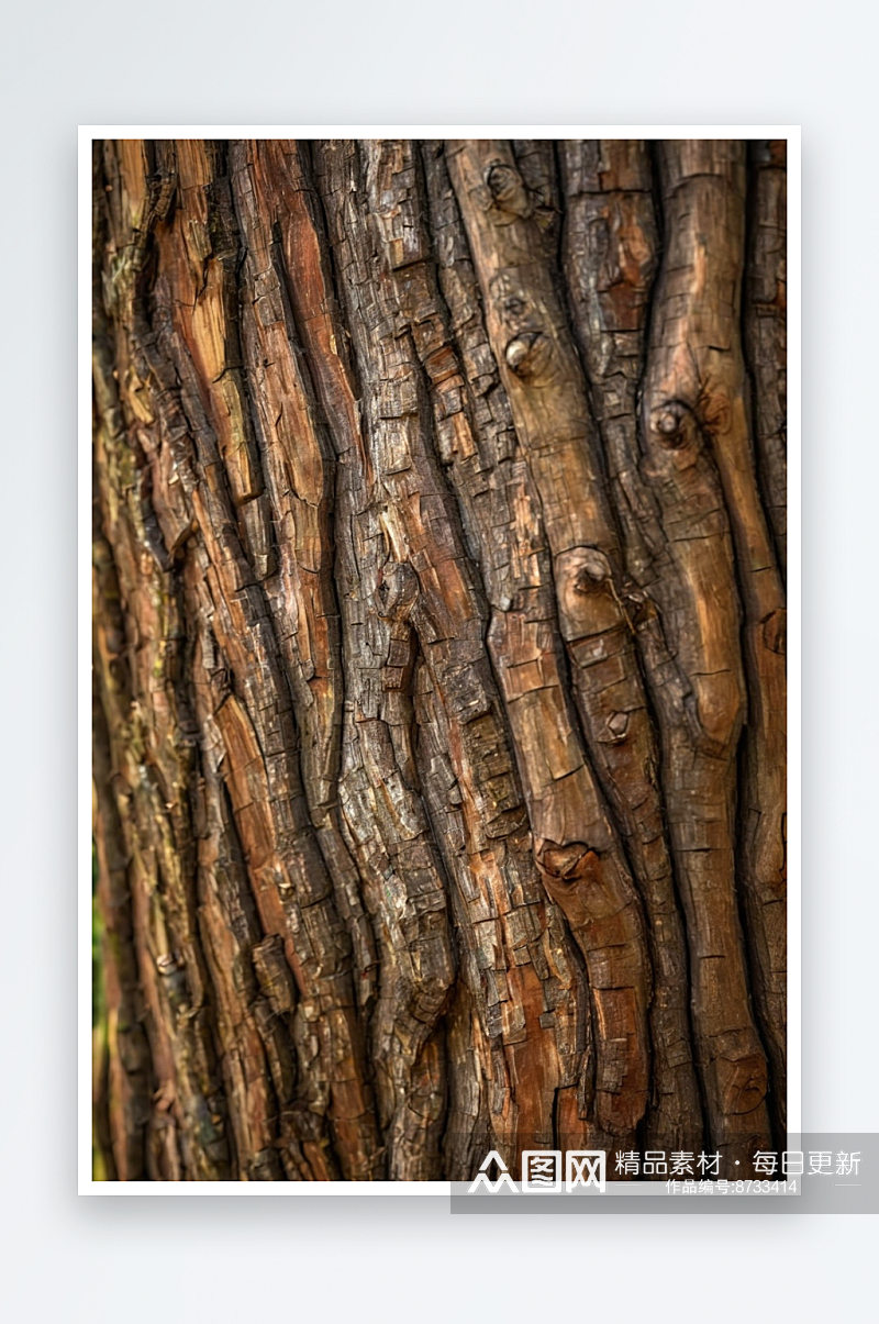 树干树木树叶纹理图片照片素材
