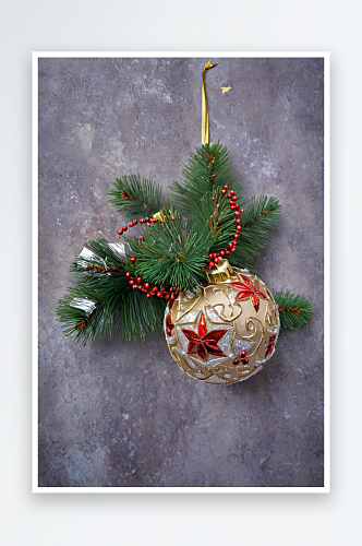 圣诞树圣诞背景小彩灯装饰物礼物礼盒