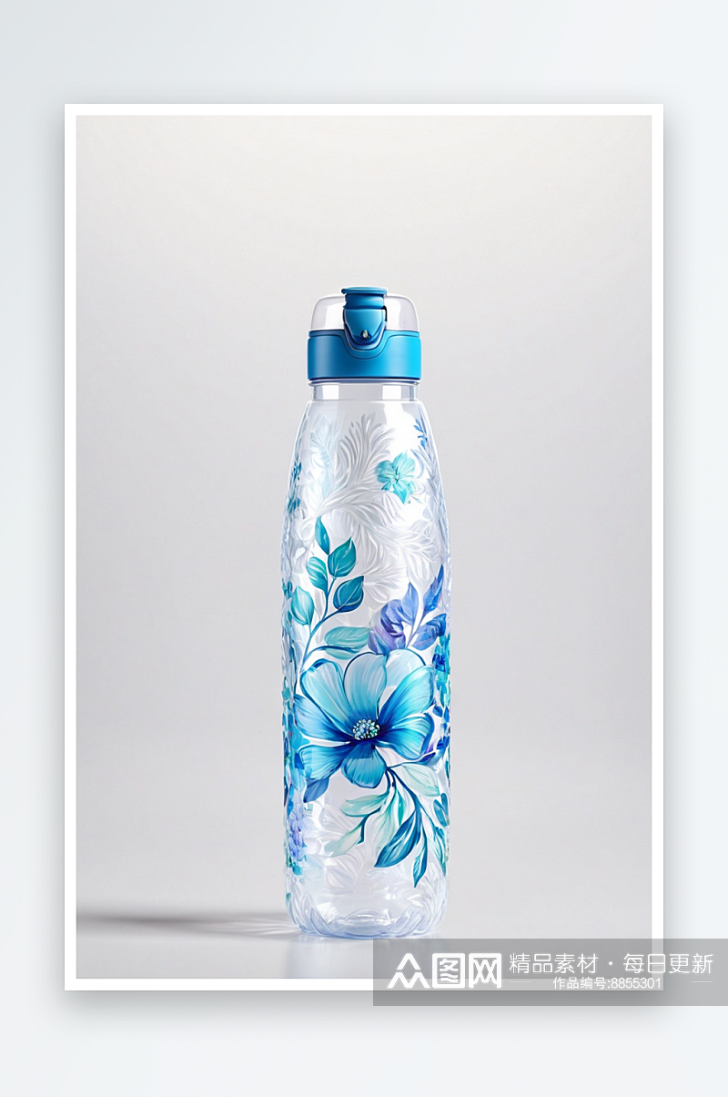 玻璃瓶包装塑料瓶空塑料瓶杯子伞相瓶子图片素材