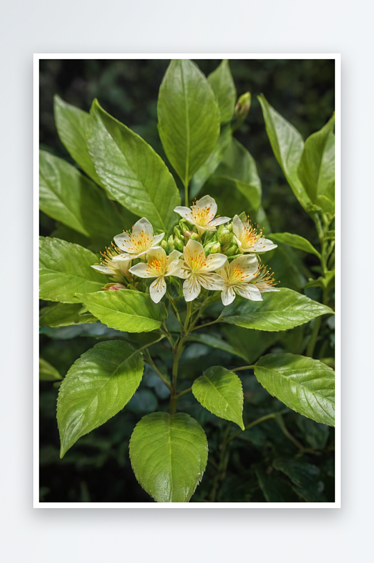 植物开花盆栽发芽黄花花朵特写森林图片