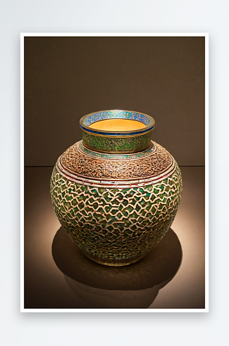 卡塔尔多哈伊斯兰艺术博物馆展品罐子广口瓶