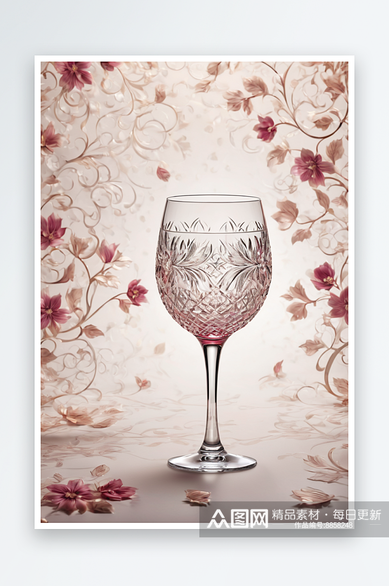 红酒酒杯酒具空酒杯倒酒画框酒瓶图片素材