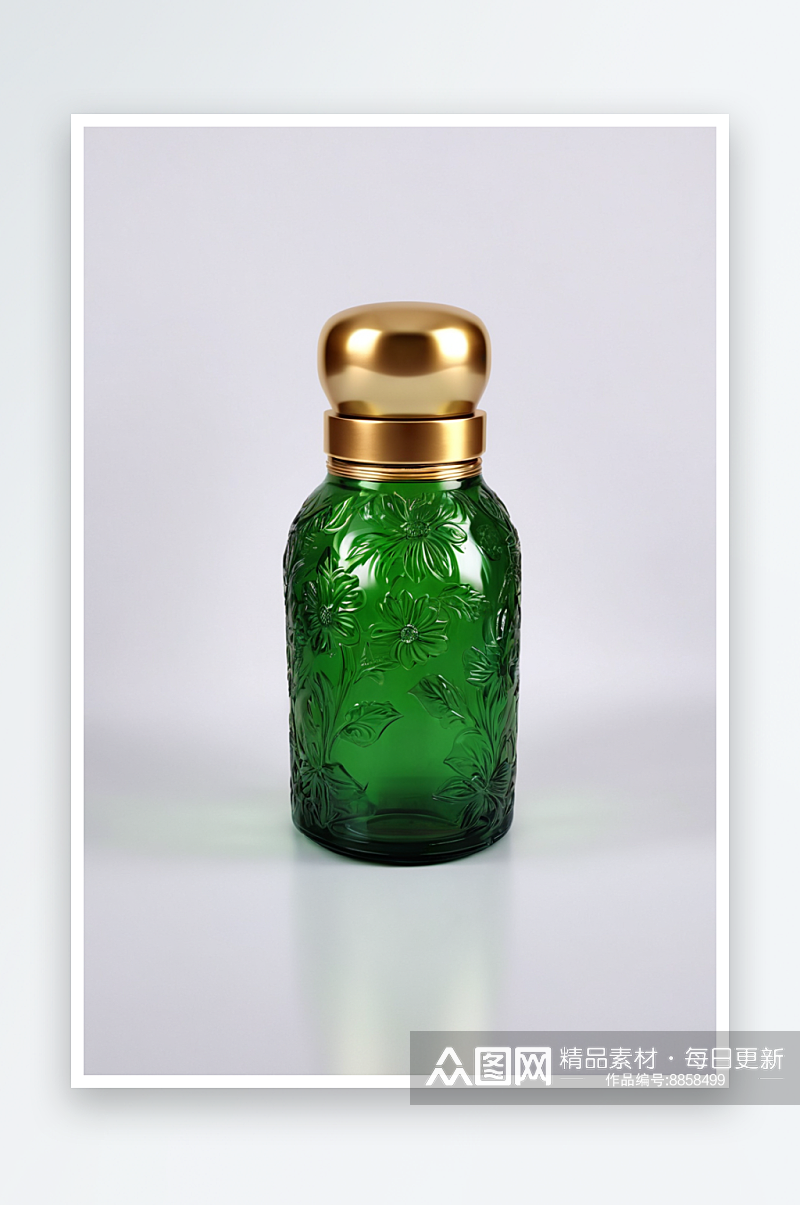 洗衣液精油瓶玻璃化妆品瓶子乳液瓶瓷瓶图片素材