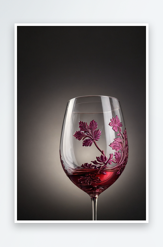 红酒酒杯酒具空酒杯倒酒画框酒瓶图片