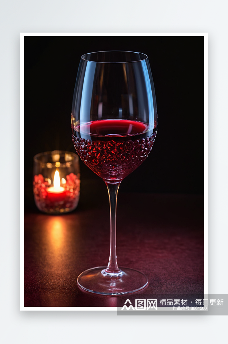 红酒酒杯酒瓶倒酒花瓣葡萄酒图片素材