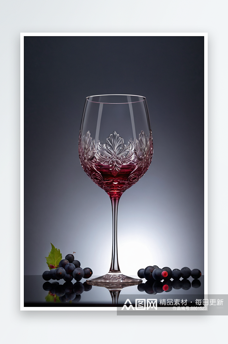 红酒酒杯酒瓶倒酒花瓣葡萄酒图片素材