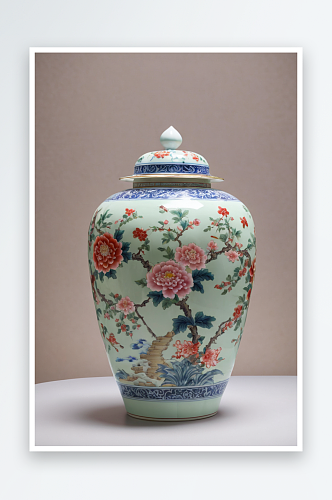 国博文物瓷罐图片