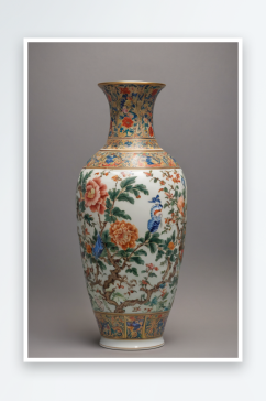 博物馆古代瓷器展花瓶图片