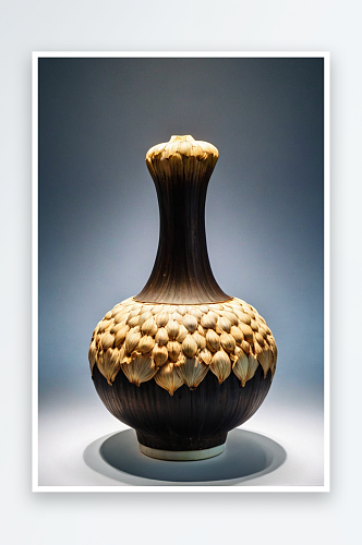 越窑蒜头瓶西汉古瓷标本博物馆图片