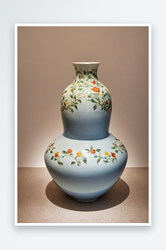 陶瓷花瓶文物室内静物特写图片