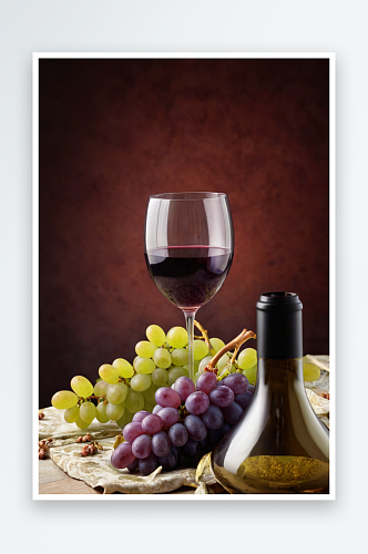 餐桌上葡萄葡萄特写照片