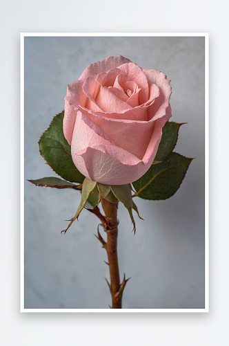南非西开普粉红色玫瑰花特写图片