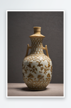 博物馆馆藏文物唐代陶瓷白瓷净瓶图片