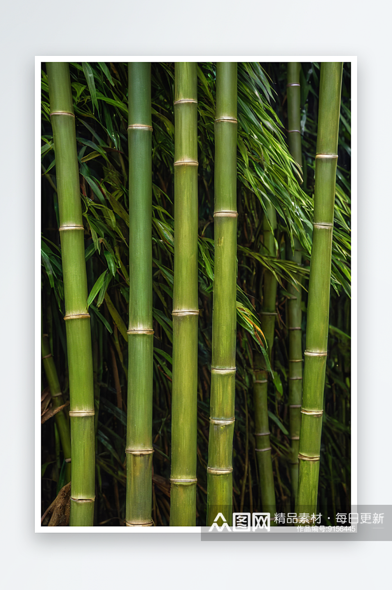 竹子近景图片特写素材