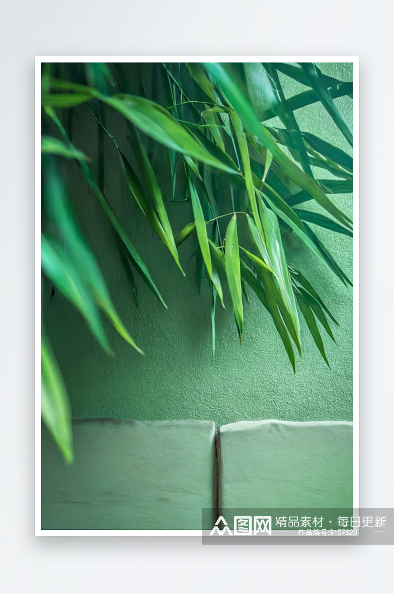 温暖色调自然竹墙背景特写图片素材