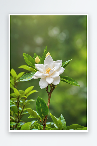 洁白栀子花取景地奇香楼