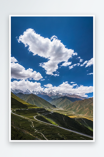 川藏线国道沿线自然风光